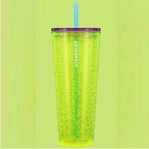 Starbucks 2023 Summer Yellow Lime Bubbleseed Venti Tumbler